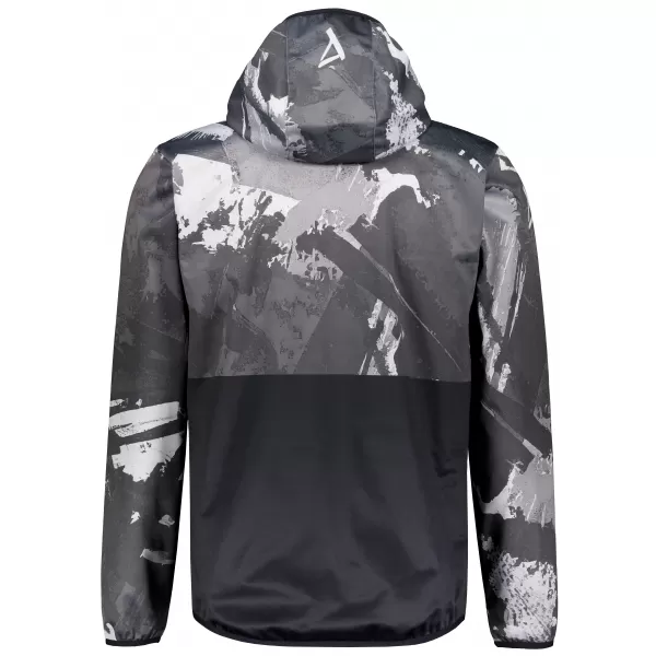  Jachetă softshell premium pentru bărbați ALTISPORT VOJ/ALM125JACK01 MASCA/NEGRU 