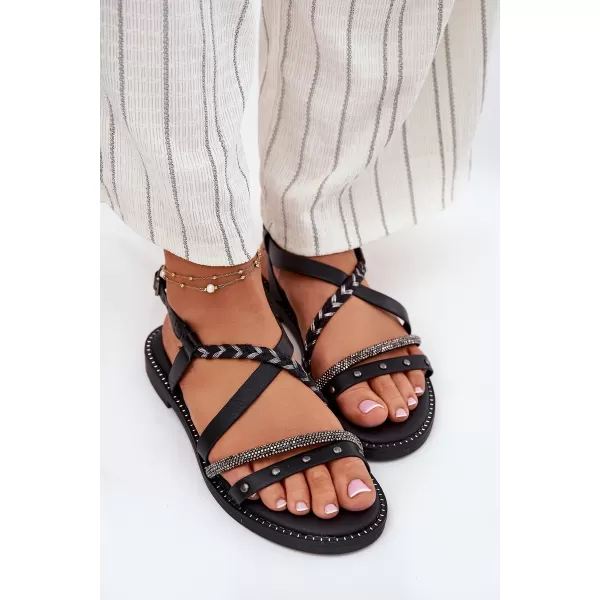  Sandale de dama VINCEZA 17379 NEGRU 