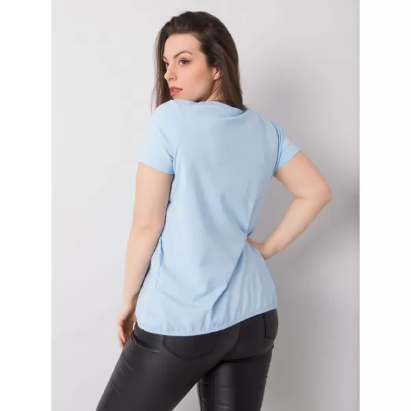  Tricou de damă BASIC FEEL GOOD RV-TS-6320.85P ALBASTRU DESCHIS 
