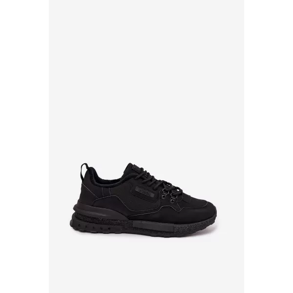 Pantofi bărbați BIG STAR SS174411 NEGRI Pantofi Big Star 