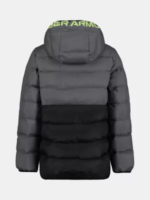 Geaca de baieti UNDER ARMOUR UA PRONTO COLORBLOCK PUFFER JACKET UJFIM09F-021 GRI