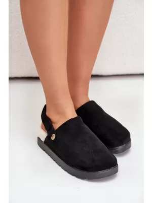 Papuci de damă BOTO LINNEOLA 34719 NEGRU