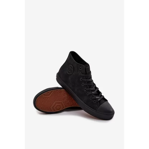  Adidași bărbați BIG STAR OO174247 BLACK Pantofi Big Star 