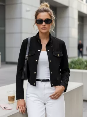 Geaca de dama DSTREET TY5668 NEGRU