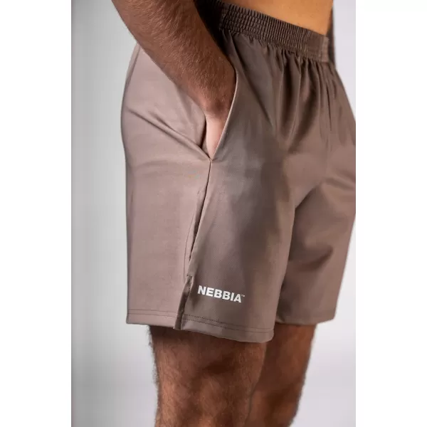  Pantaloni scurți de antrenament POWER 902 LIGHT BROWN ASH Nebbia 