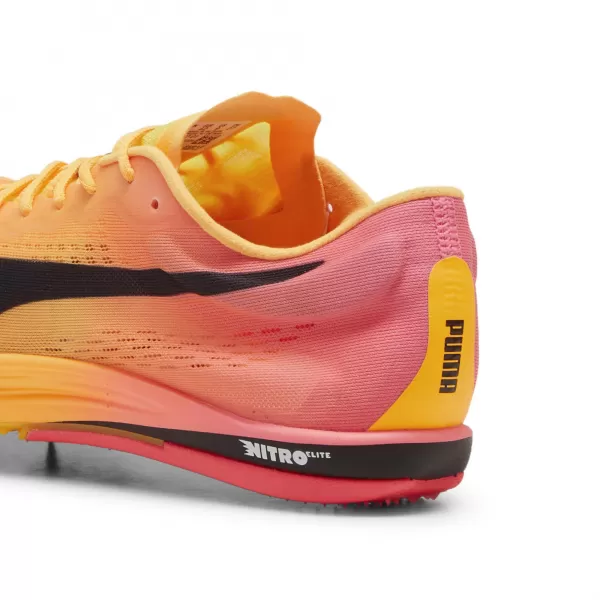  Cizme PUMA EVOSPEED LD NITRO ELITE 2 379557-01 CURENT DE SOARE/STRĂLUCIRE APUS DE SOARE/NEGRU 