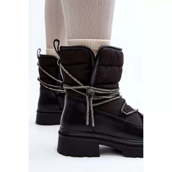  Pantofi de dama BOTO RILANA 29457 NEGRU 