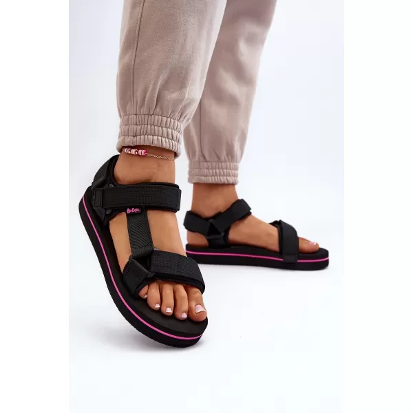 Sandale de dama LEE COOPER LCW-24-05-2751L NEGRU 