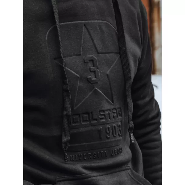  Hanorac pentru bărbați DSTREET BX5933 NEGRU 