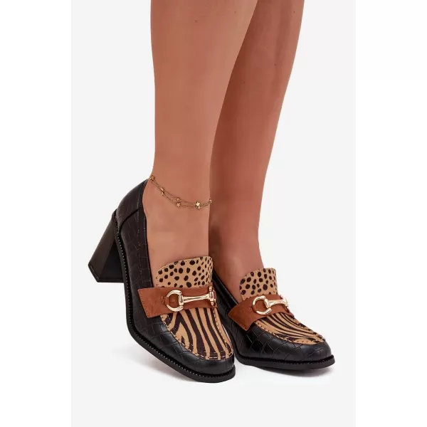  Pantofi de dama cu toc BOTO NOVELLA 39308 CĂMILĂ 