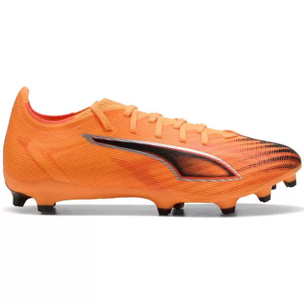  Cizme PUMA ULTRA 6 MATCH FG/AG 108514-03 CĂLDURĂ FOC/NEGRU/ROȘU STRĂLUCITOR 