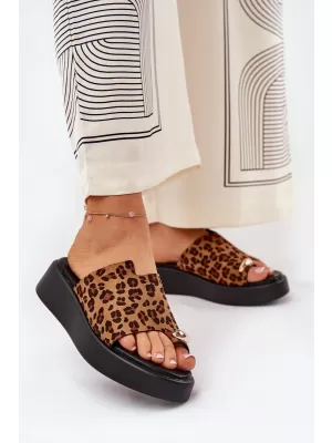 Sandale de dama BOTO SAQESSE 36267 LEOPARD