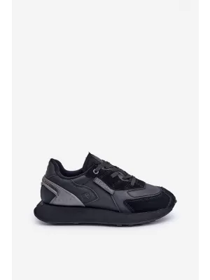 Adidași bărbați BIG STAR OO174297 BLACK Pantofi Big Star