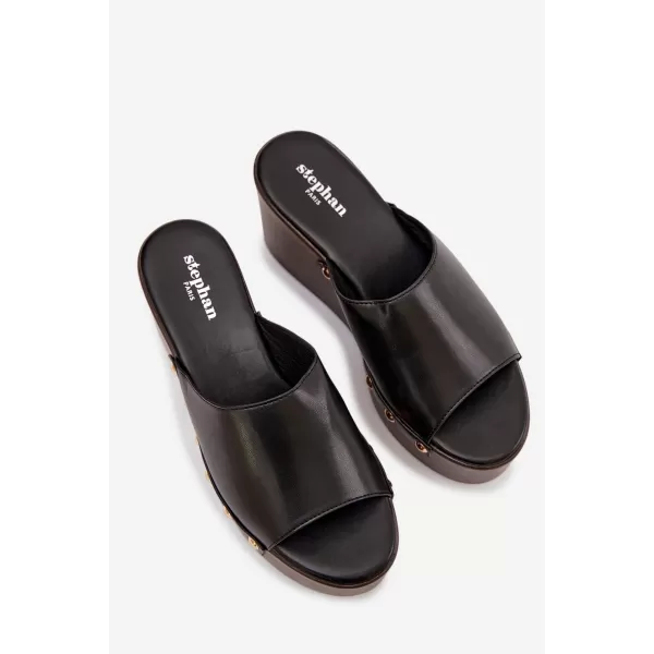  Papuci de damă BOTO MARELINE 41234 NEGRU 