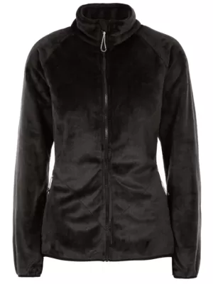 Hanorac de damă din fleece TRESPASS FAFLFLTR0028 NEGRU