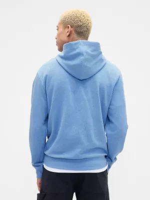 Hanorac pentru bărbați GAP LOGO HOODIE PULLOVER 674148-26 ALURA ALBASTRA