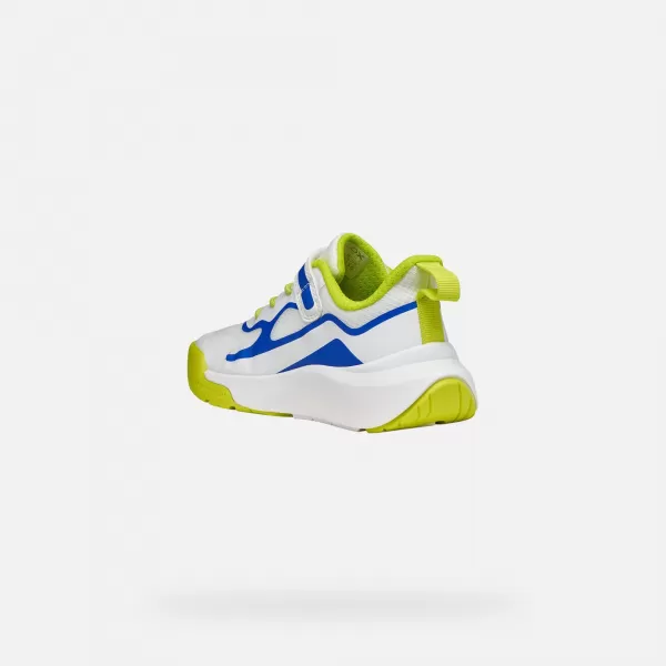 Adidași pentru băieți GEOX PRO-RAN J65P7F01454C0293 ALB 