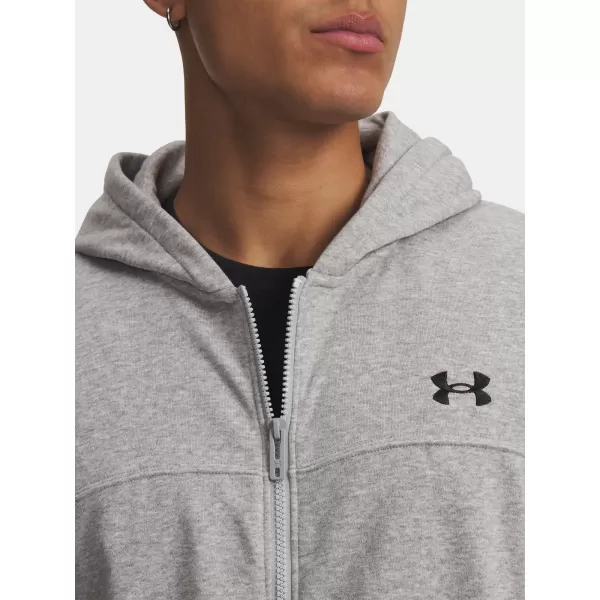  Hanorac pentru bărbați UNDER ARMOUR RIVAL LW FZ 6009346-011 GRI 