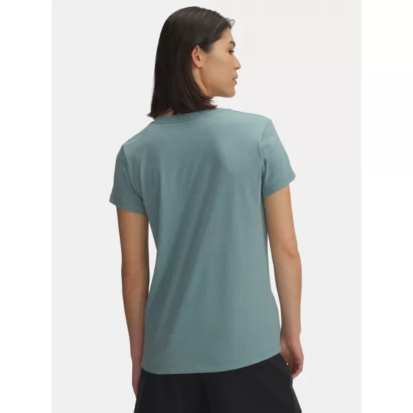  Tricou pentru femei UNDER ARMOUR UA LOGO SS 1356305-323 VERDE 