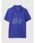 Tricou pentru copii cu guler GAP LOGO POLO 432532-01 ALBASTRU MOZAIC