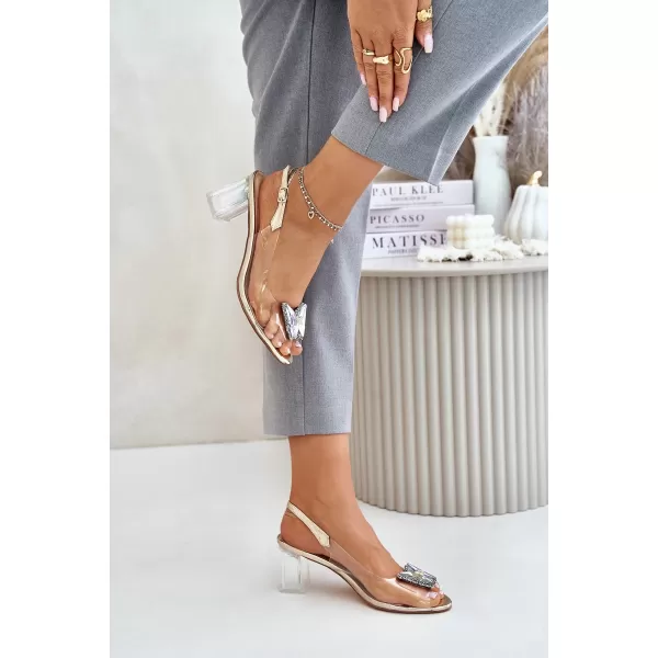  Sandale de dama D&A MR42-326 AUR 