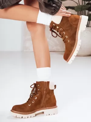 Pantofi de dama DSTREET ZY1290 CARAMEL
