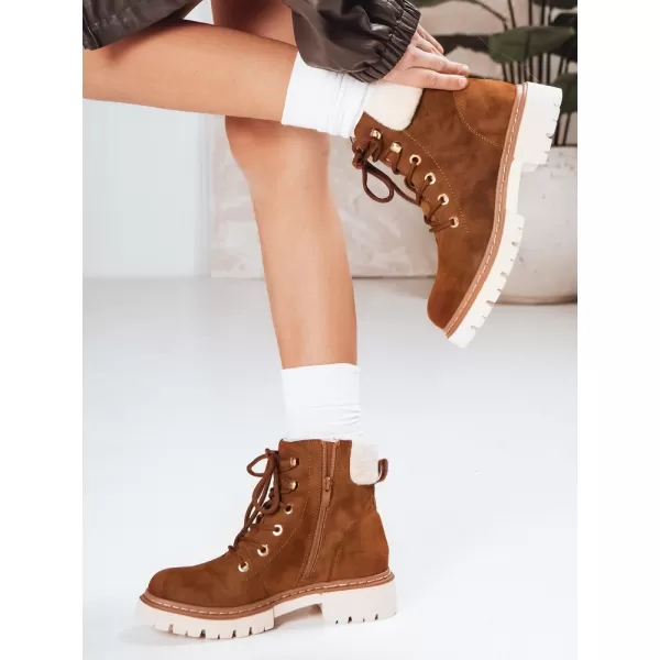  Pantofi de dama DSTREET ZY1290 CARAMEL 
