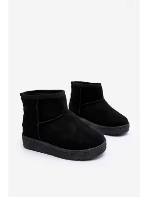 Pantofi de iarna pentru copii BIG STAR MM374054 NEGRI Pantofi Big Star