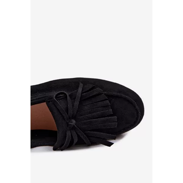  Mocasini de dama BOTO JANELISSE 41308 NEGRU 