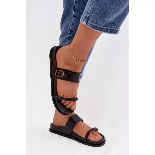  Papuci de damă BOTO SARILISSE 41609 NEGRU 