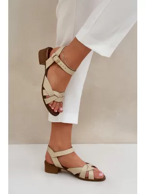Sandale de dama ZAZOO 40372 BEJ