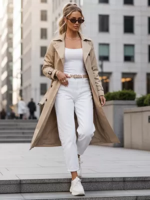 Geaca de dama DSTREET TY5656 CARAMEL