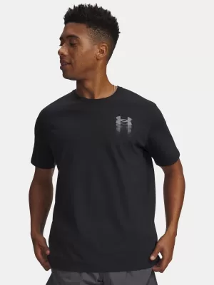 Tricou pentru bărbați UNDER ARMOUR M BLUR LOGO SS 6009245-001 NEGRU