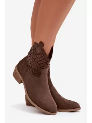 Pantofi de dama cu toc BOTO BRIAVINE 41827 MARO