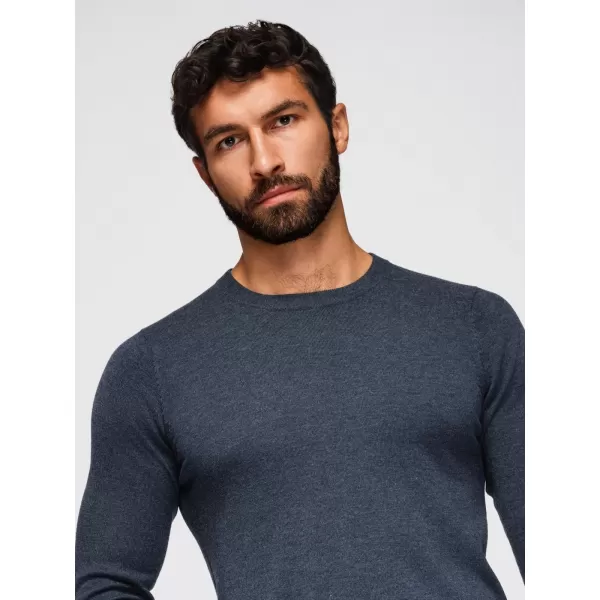  Pulover pentru bărbați OMBRE OM-SWBS-0106 BLEUMARIN MELANGE 