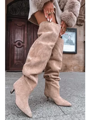 Cizme de dama BOTO YSOLIENNE 39874 KAKI