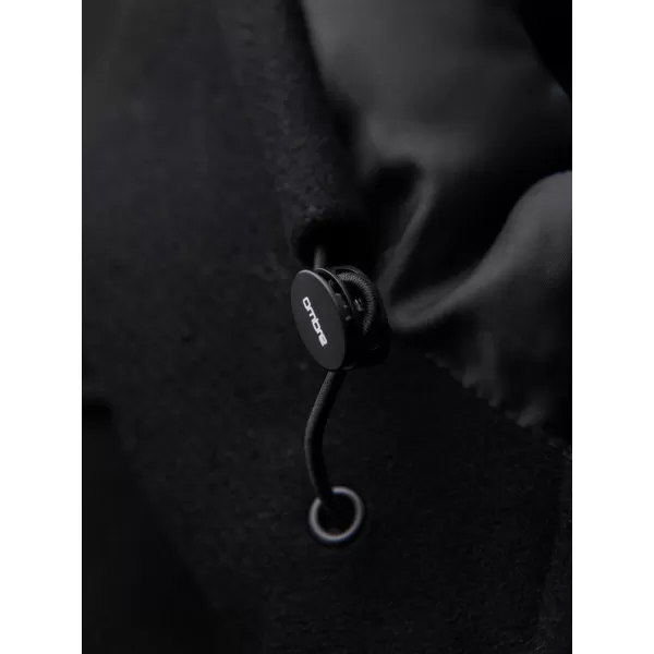  Palton pentru bărbați OMBRE OM-COWC-0132 NEGRU 