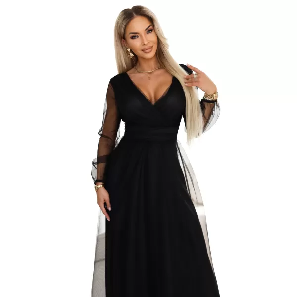  Rochie NUMOCO 664-3 NEGRU 