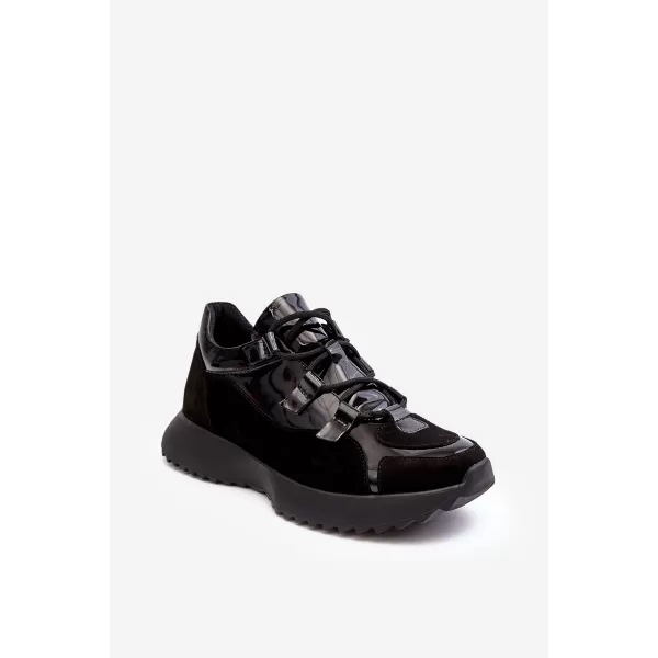  Pantofi de dama ZAZOO M01/2 NEGRU 