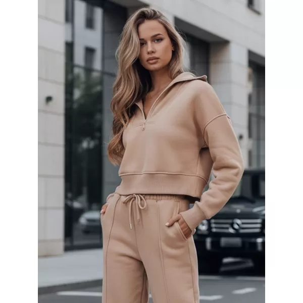  Set pentru femei DSTREET AY0975 BEJ 