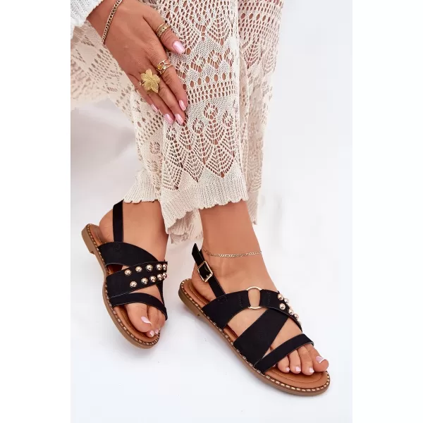  Sandale de dama BOTO ZANIRA 38208 NEGRU 