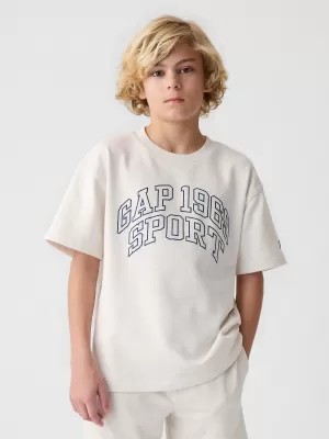 Tricou pentru copii GAP LOGO CREW TOP 432540-00 PIATRA CARLS