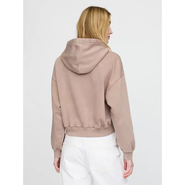  Hanorac de dama GAP LOGO PULLOVER HOODIE 746918-04 TRASEU DE MUNTE 