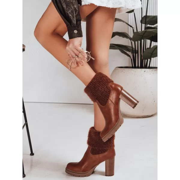  Pantofi de dama DSTREET ZY1310 CARAMEL 