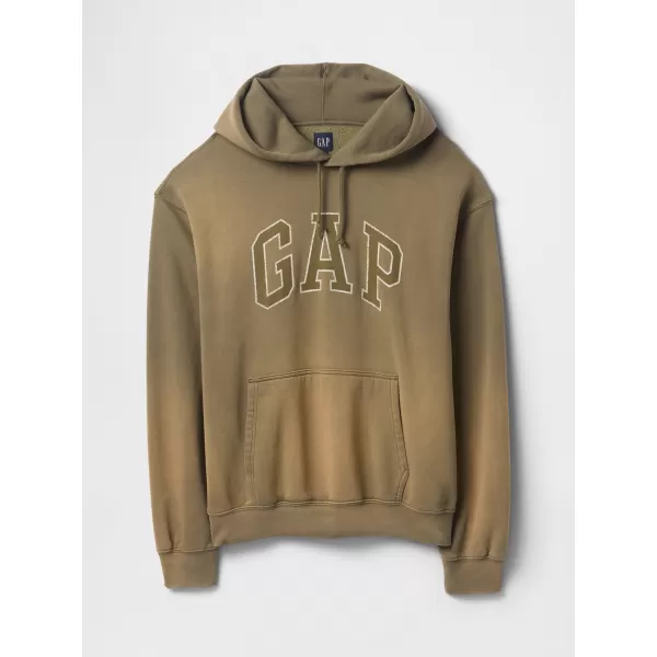  Hanorac pentru bărbați GAP LOGO PULLOVER HOODIE 745166-00 CIMBRU 