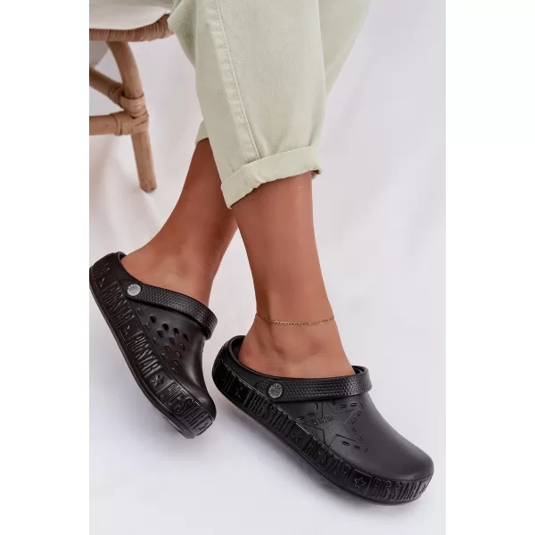  Papuci dama BIG STAR TT274A084 NEGRI Pantofi Big Star 