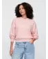 Hanorac de dama GAP LOGO WEDGE NECK SWEATSHIRT 714869-01 TRANDAFIR CEȚOS