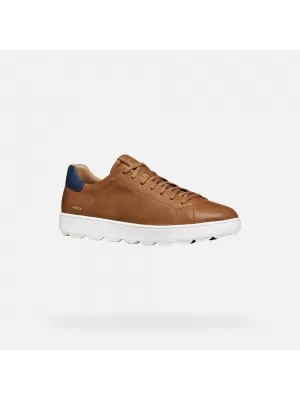 Adidași pentru bărbați GEOX SPHERICA ECUB-1 G014537 MARO DESCHIS