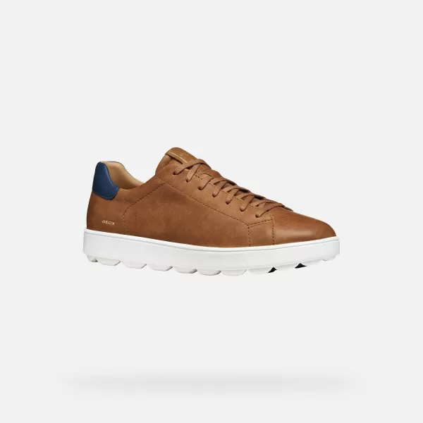  Adidași pentru bărbați GEOX SPHERICA ECUB-1 G014537 MARO DESCHIS 