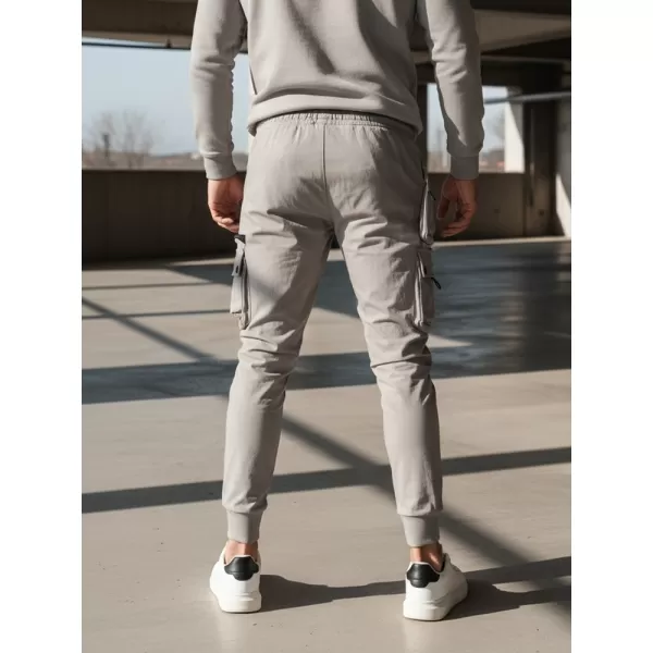  Pantaloni pentru bărbați DSTREET UX4156 GRI ÎNCHIS 